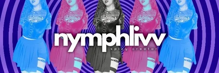 OnlyFans cuenta nymphlivv header 2