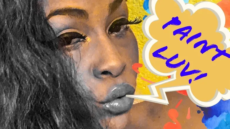OnlyFans cuenta paint_luv header 2