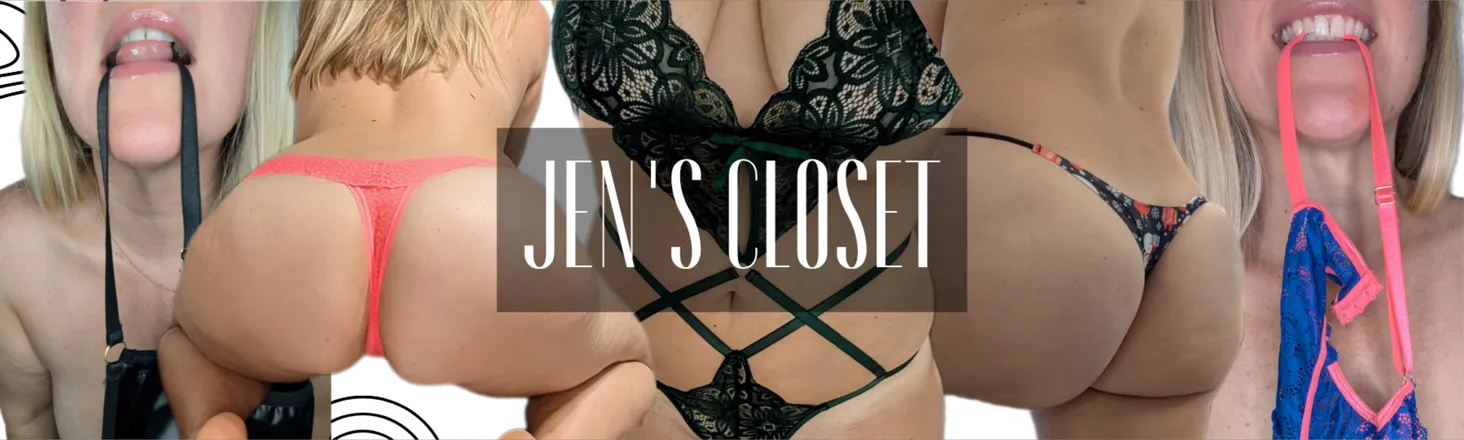 OnlyFans account  jenscloset header 2