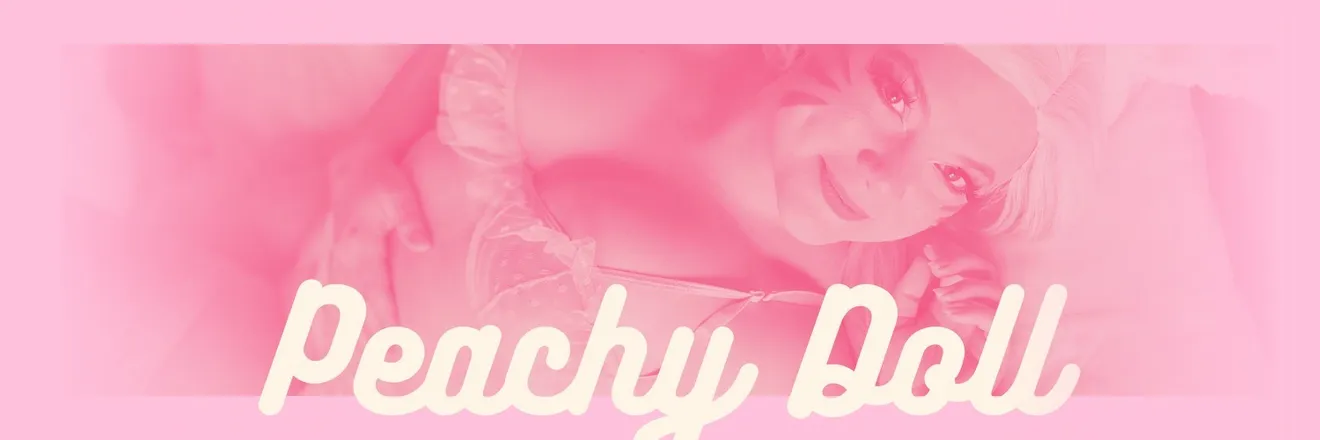 OnlyFans cuenta peachydollvip header 2