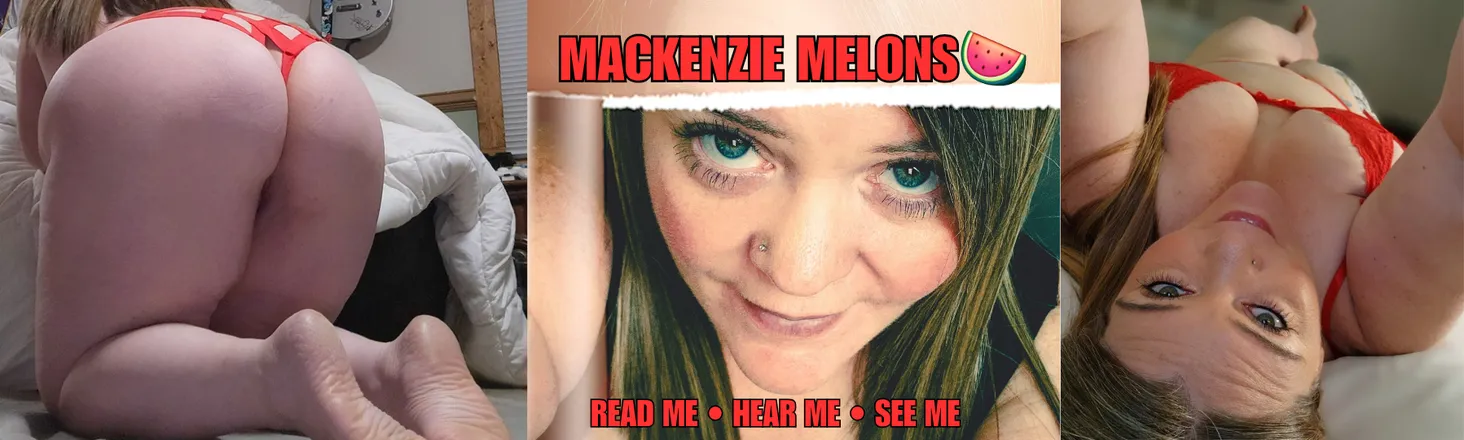 OnlyFans account  mackenziemelons header 2