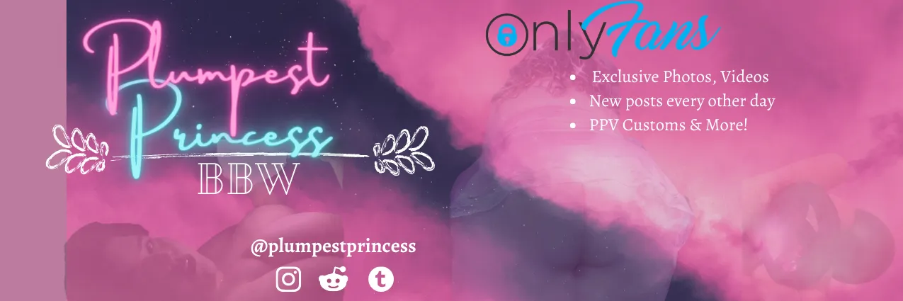 OnlyFans cuenta plumpestprincess header 2