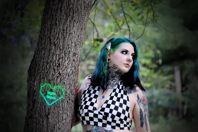 OnlyFans account  kryptic.korpse header 2