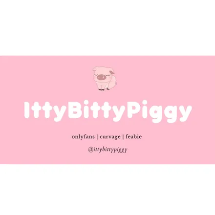 OnlyFans account  ittybittypiggyxo header 2