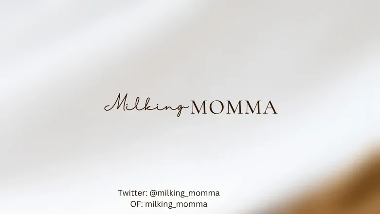 OnlyFans cuenta milking_momma header 2
