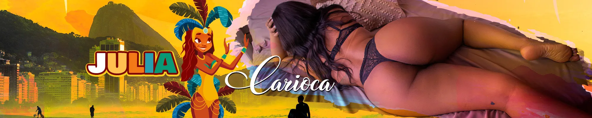 OnlyFans cuenta juliacarioca header 2