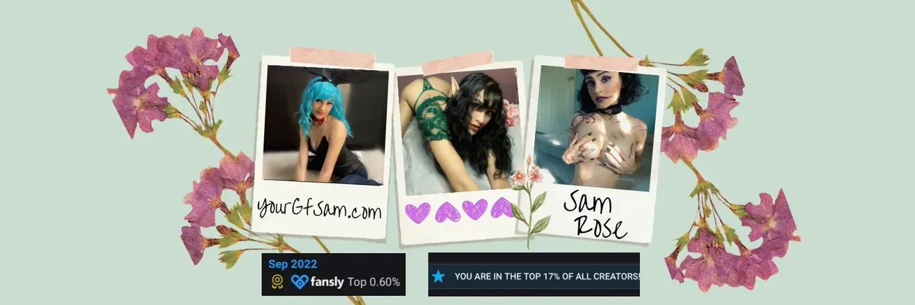 OnlyFans account  rosiegirlxxx header 2