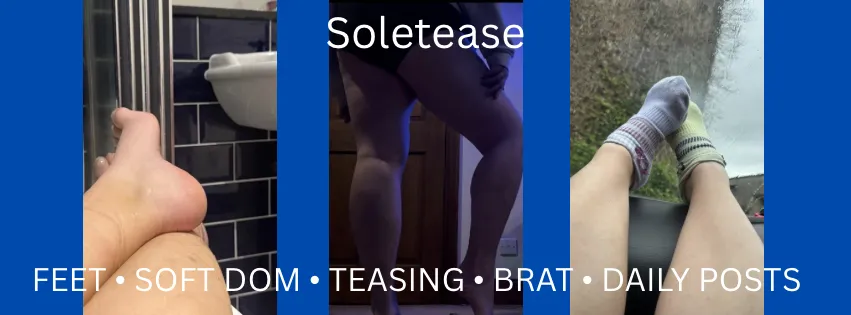 OnlyFans account  soleteaseuk header 2