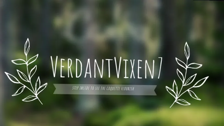 OnlyFans cuenta verdantvixen7 header 2
