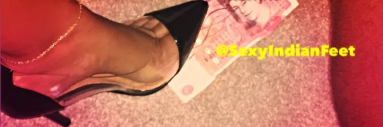 OnlyFans cuenta sexyindianfeet header 2