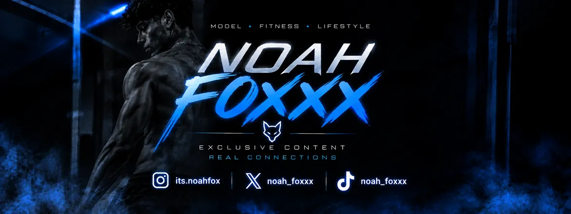 OnlyFans account  noah_foxxx header 2