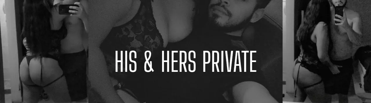 OnlyFans cuenta hisandhersprivate header 2