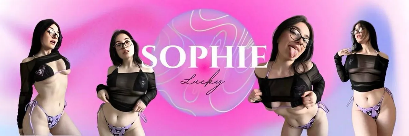 OnlyFans cuenta sophie_lucky header 2
