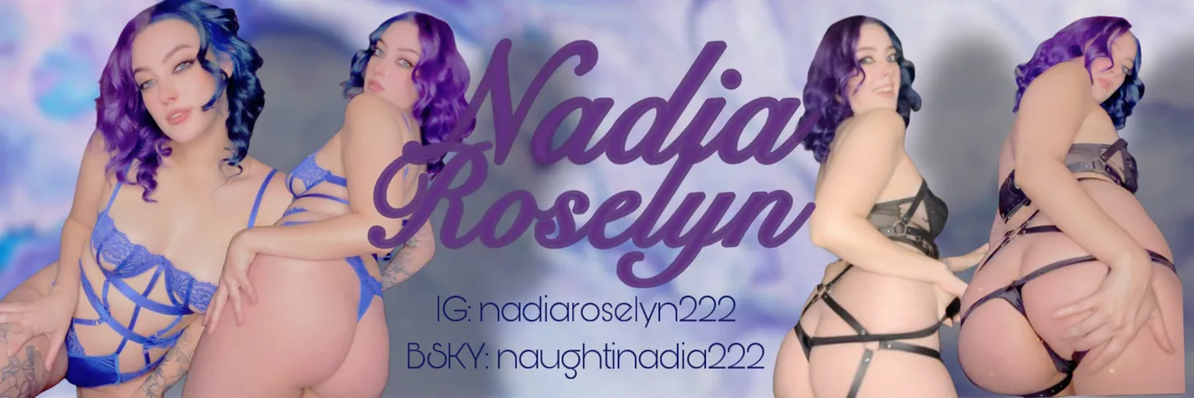 OnlyFans account  nadia_roselyn header 2