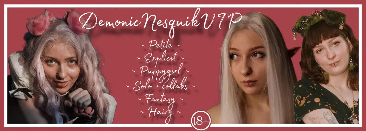 OnlyFans cuenta demonicnesquikvip header 2