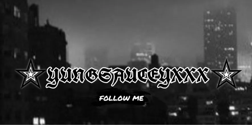 OnlyFans account  yungsauceyxxx header 2