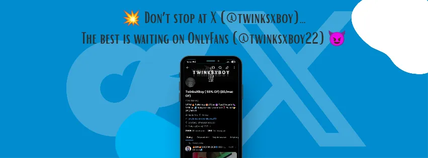 OnlyFans cuenta twinksxboy22 header 2