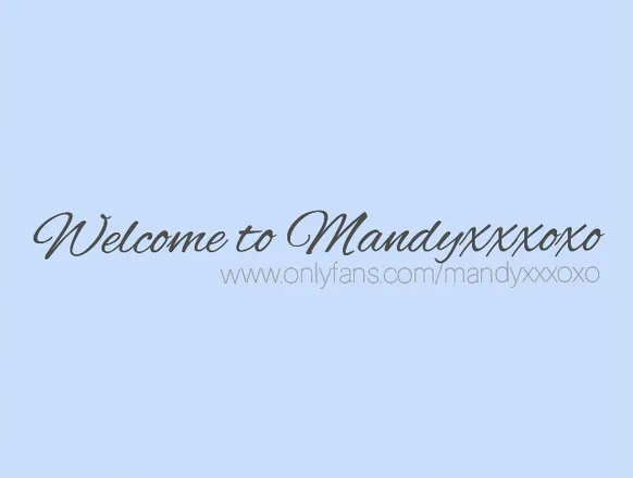 OnlyFans account  mandyxxxoxo header 2