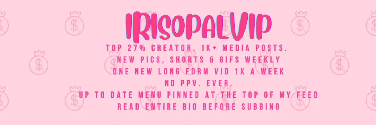 OnlyFans account  irisopalvip header 2