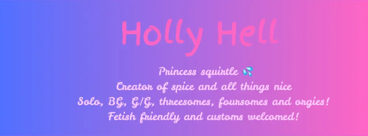 OnlyFans cuenta misshollyhell header 2