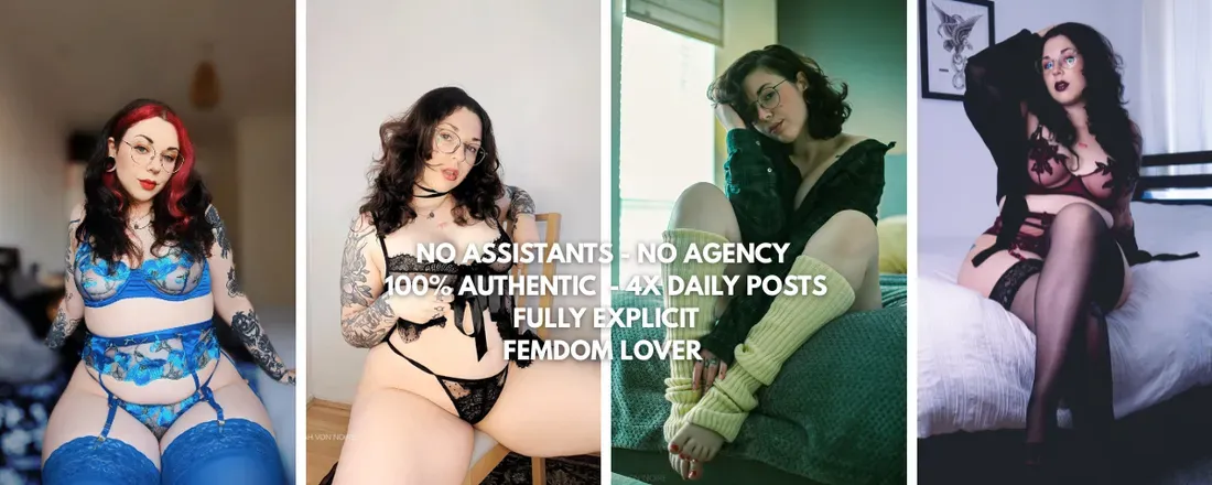 OnlyFans account  leahvonnoire header 2