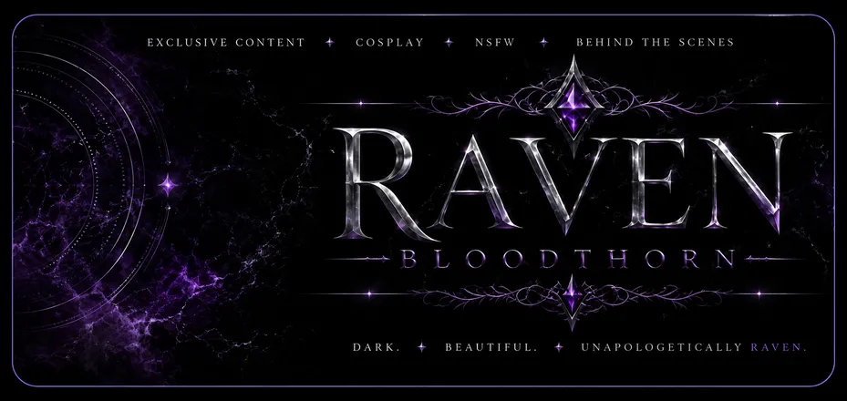 OnlyFans cuenta raven.bloodthorn header 2