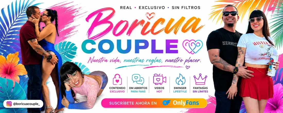 OnlyFans cuenta boricuacouples header 2