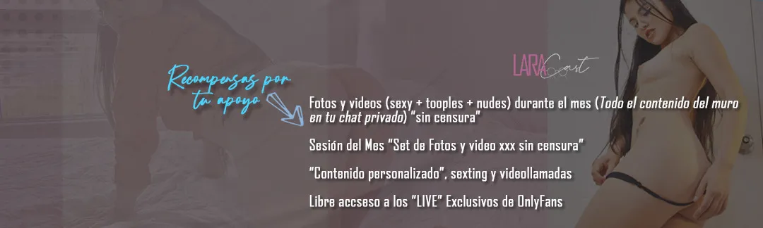 OnlyFans cuenta laracast15 header 2