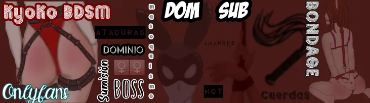 OnlyFans cuenta kyokobdsm header 2