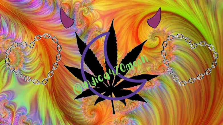 OnlyFans account  indica420moon header 2