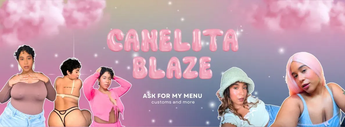 OnlyFans cuenta canelitablaze header 2