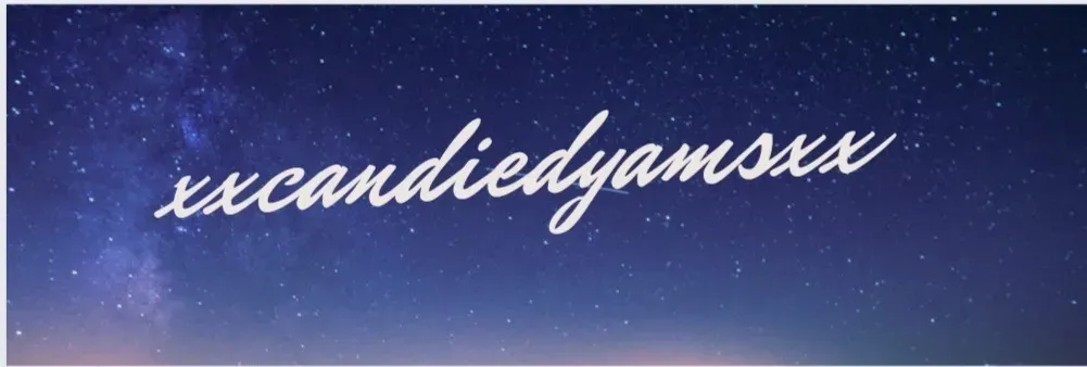 OnlyFans account  xxcandiedyamsxx header 2