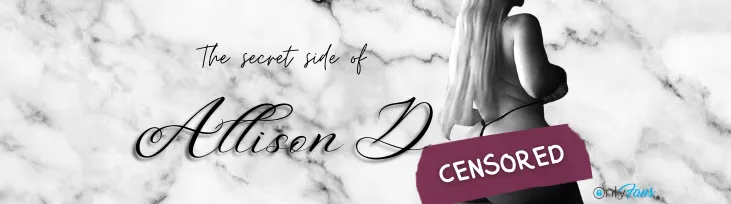 OnlyFans account  allison.d header 2