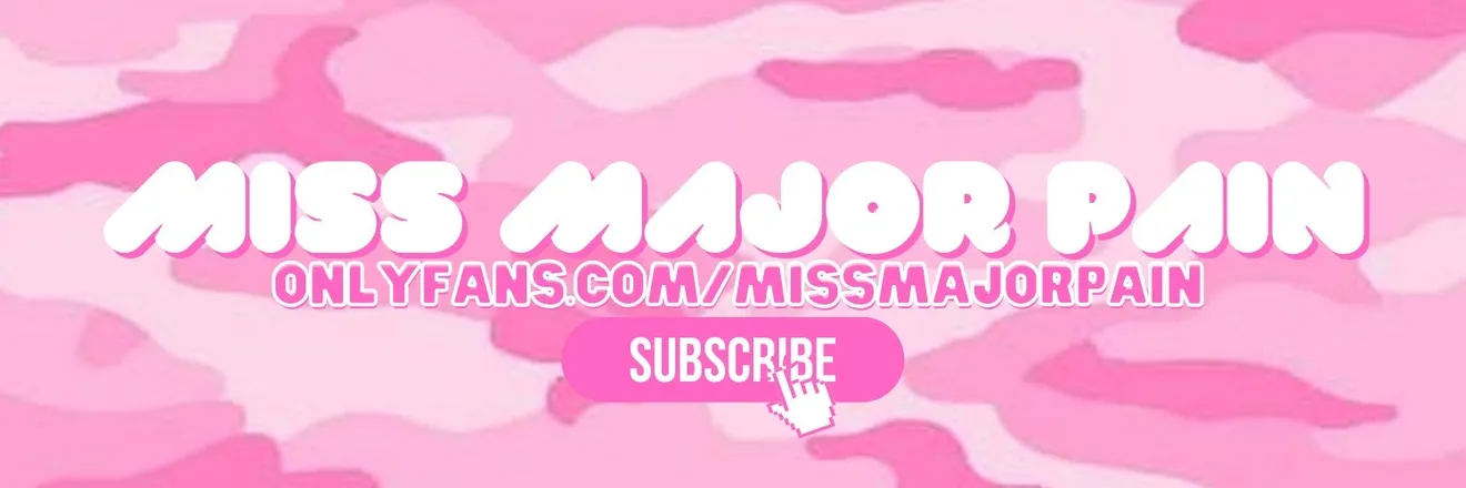 OnlyFans cuenta missmajorpain header 2