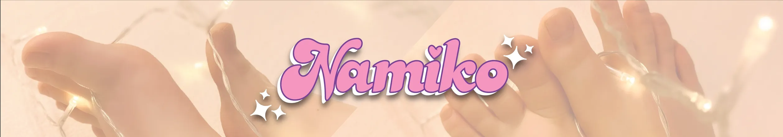 OnlyFans cuenta namikofeet header 2