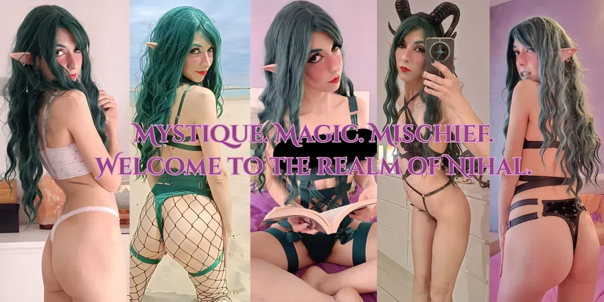 OnlyFans account  nihalmystique header 2