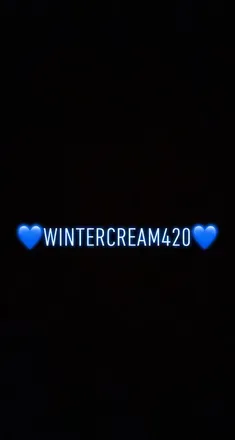 OnlyFans cuenta wintercream420 header 2
