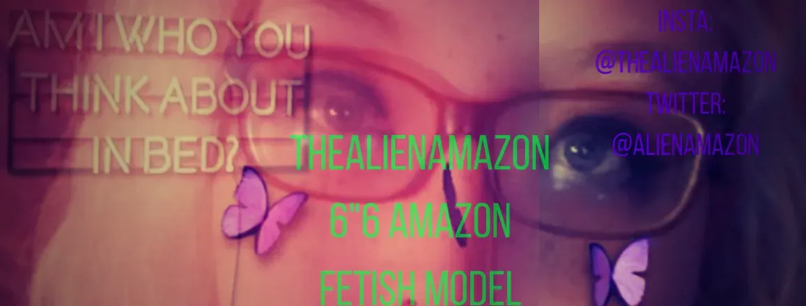 OnlyFans account  alienamazon header 2