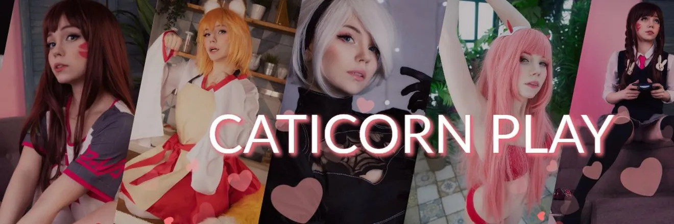 OnlyFans cuenta caticornplay header 2