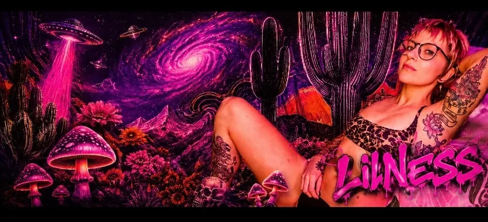 OnlyFans cuenta lilness-hotmess header 2