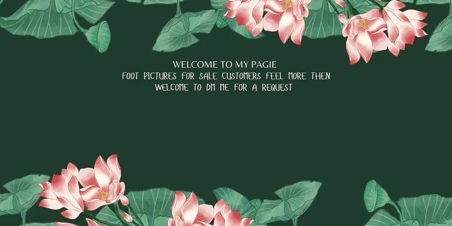 OnlyFans account  feetpicgirl09 header 2