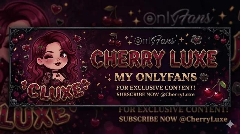 OnlyFans account  cherryluxe666 header 2