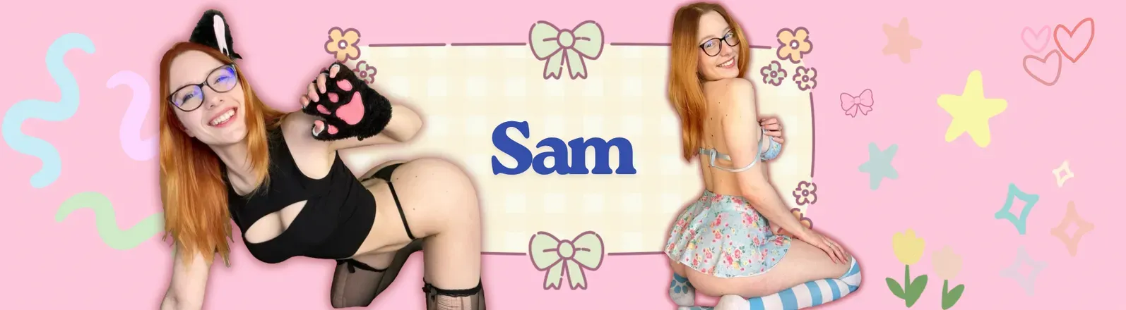 OnlyFans account  samantha_cutie header 2