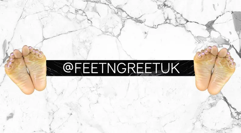 OnlyFans cuenta feetngreet header 2