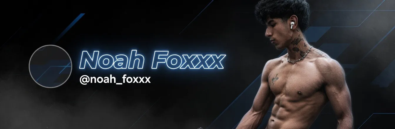 OnlyFans account  noah_foxxx header 2