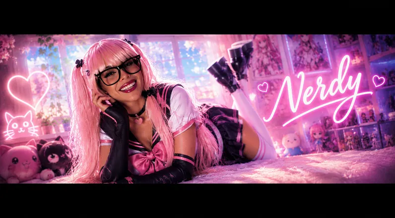 OnlyFans account  nerdyyr header 2