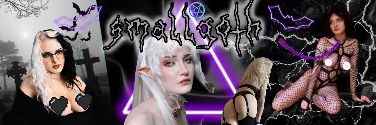 OnlyFans account  smallgoth header 2
