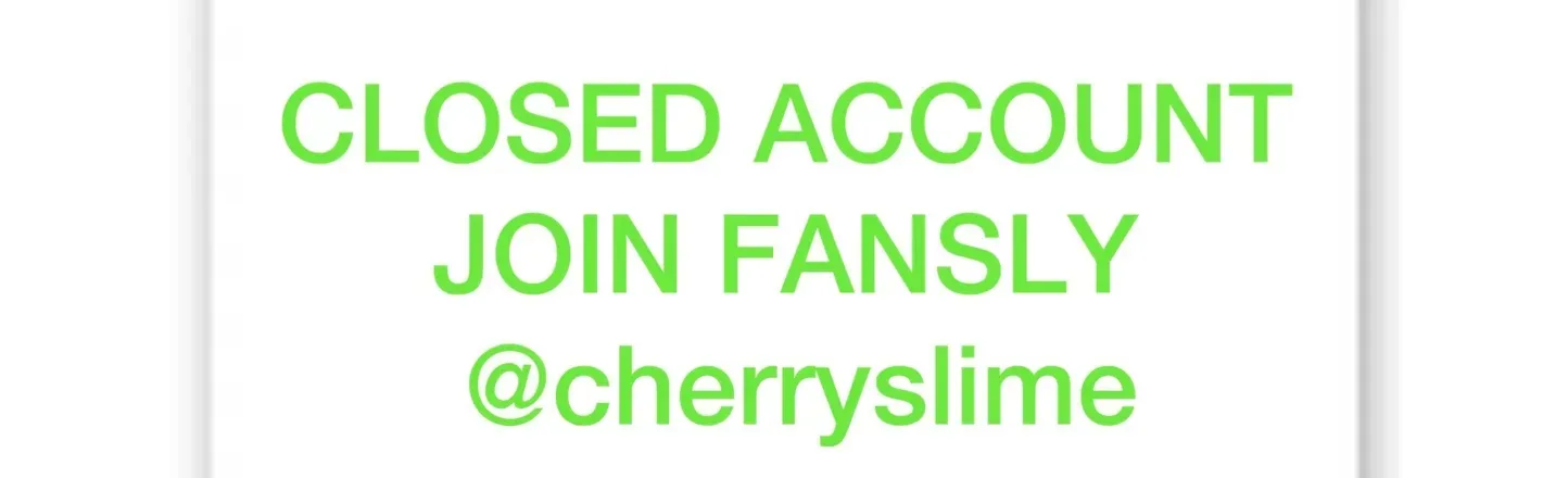 OnlyFans cuenta cherryslime header 2
