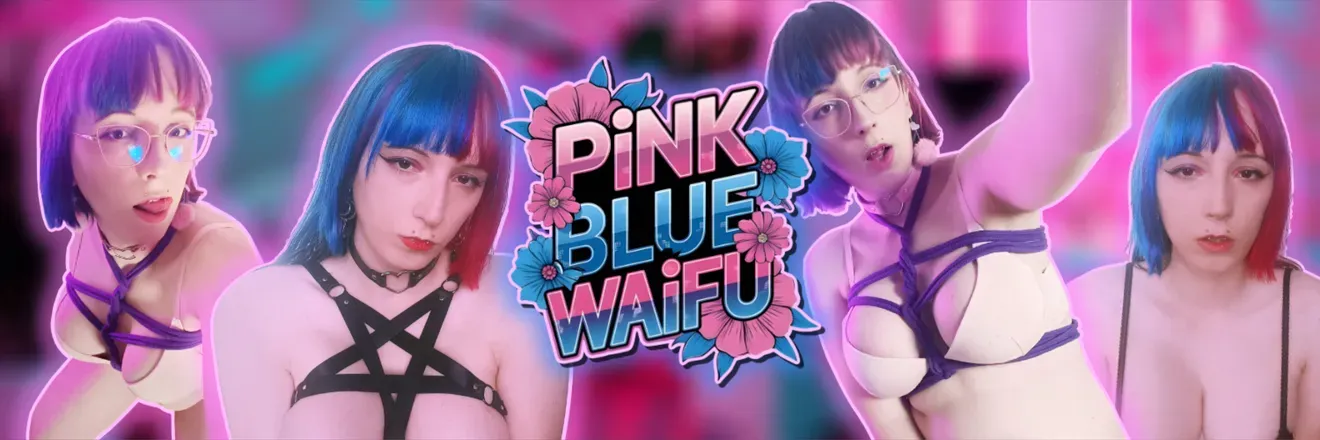 OnlyFans cuenta pinkbluewaifu header 2