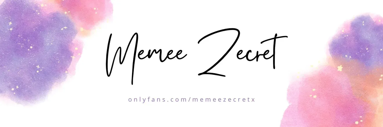 OnlyFans cuenta memeezecretx header 2